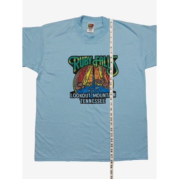Vintage Ruby Falls Lookout Mountain Travel T Shirt Size Large - Picture 3 of 5